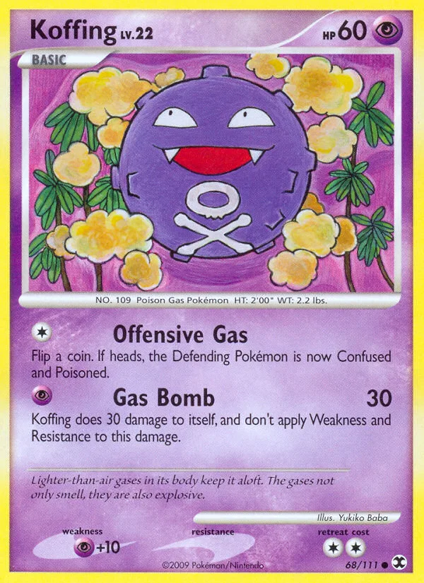 Koffing · Rising Rivals 68/111