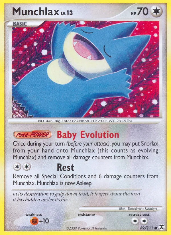 Munchlax · Rising Rivals 69/111