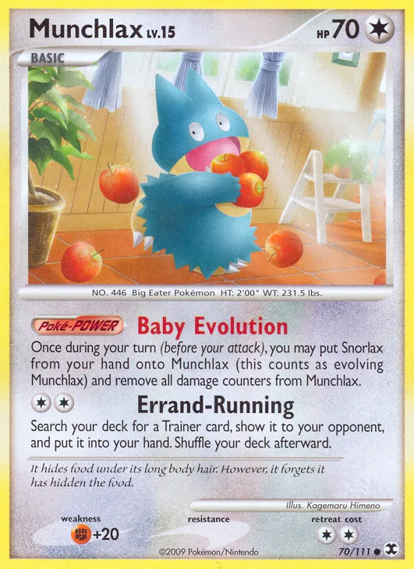 Munchlax · Rising Rivals 70/111