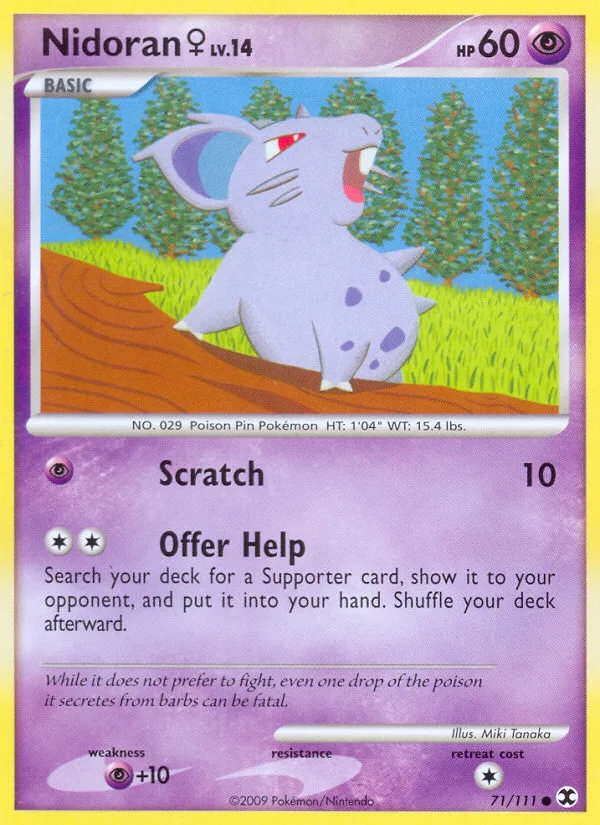 Nidoran ♀ · Rising Rivals 71/111