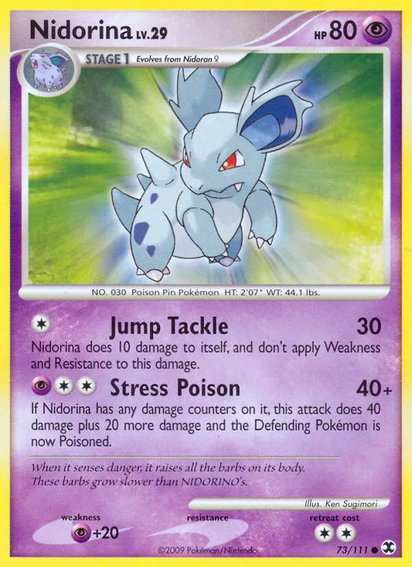 Nidorina · Rising Rivals 73/111
