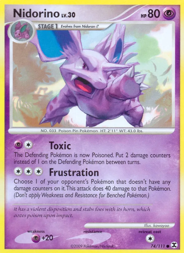 Nidorino · Rising Rivals 74/111