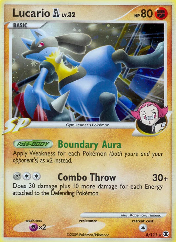 Lucario GL · Rising Rivals 8/111