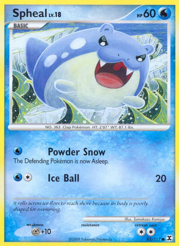 Spheal · Rising Rivals 82/111