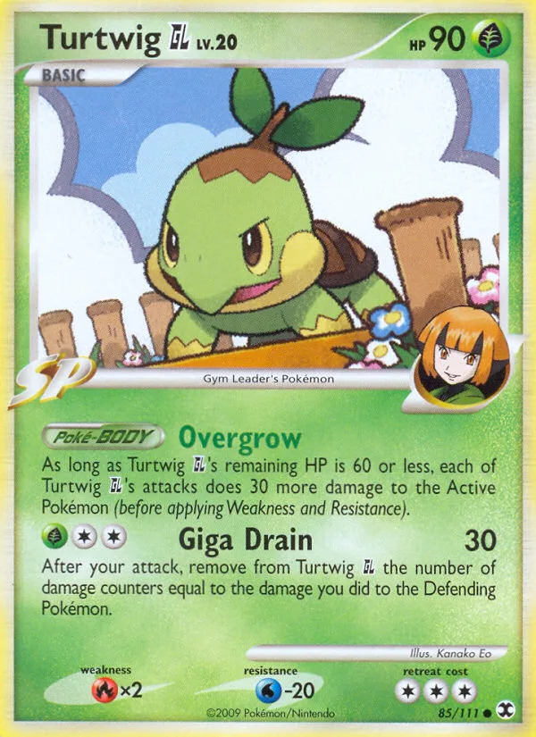 Turtwig GL · Rising Rivals 85/111
