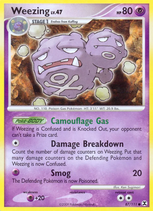 Weezing · Rising Rivals 87/111