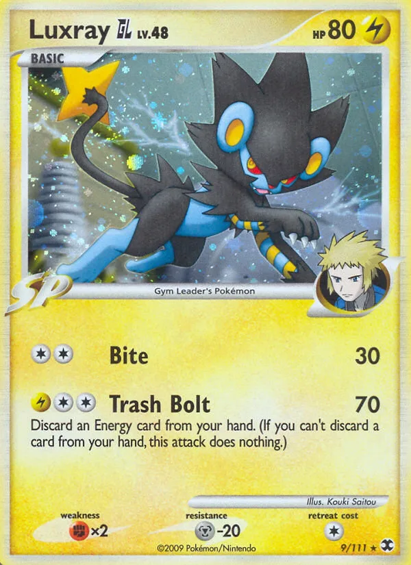 Luxray GL · Rising Rivals 9/111