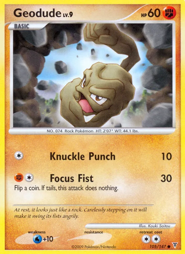 Geodude · Supreme Victors 105/147