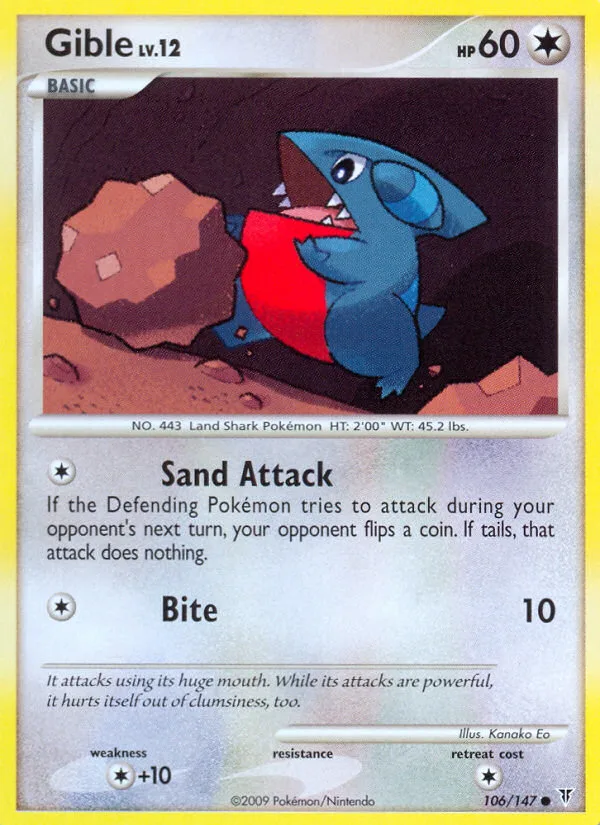 Gible · Supreme Victors 106/147