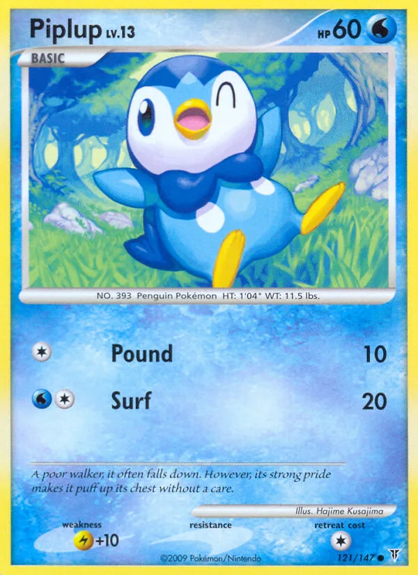 Piplup · Supreme Victors 121/147