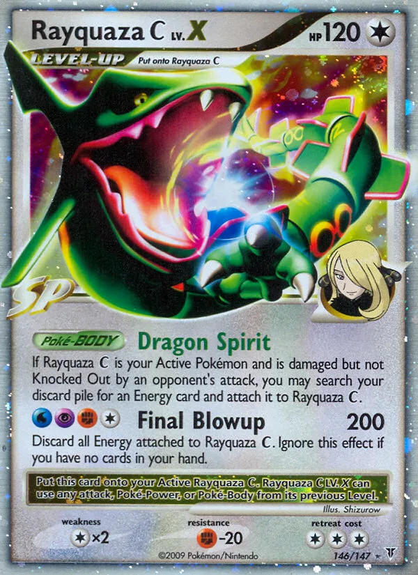 Rayquaza C LV.X · Supreme Victors 146/147