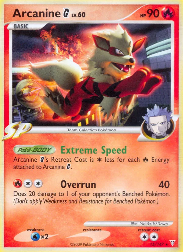 Arcanine G · Supreme Victors 15/147