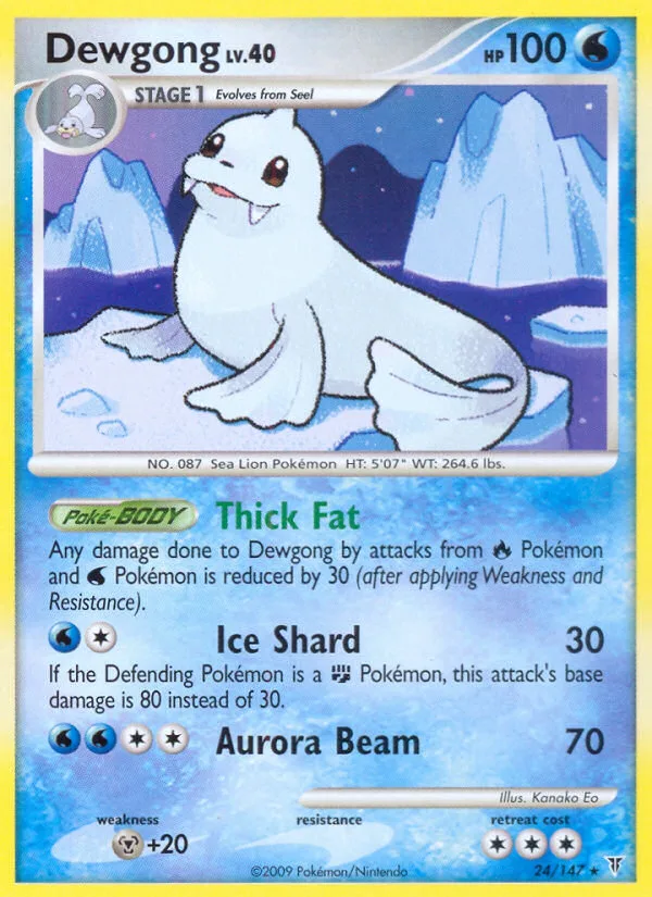 Dewgong · Supreme Victors 24/147