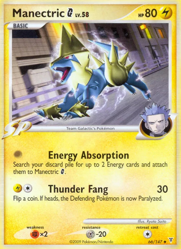 Manectric G · Supreme Victors 66/147