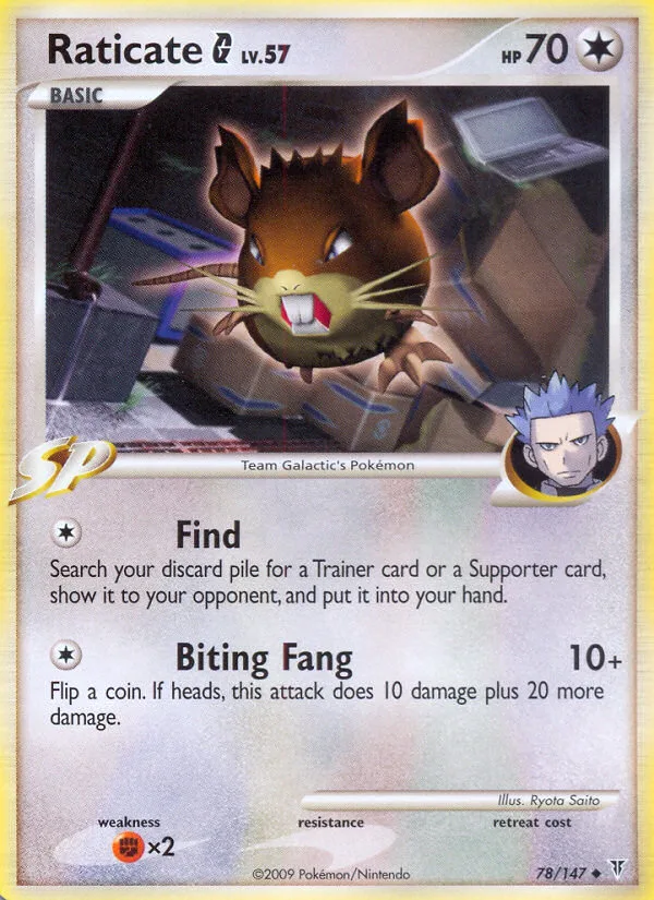 Raticate G · Supreme Victors 78/147