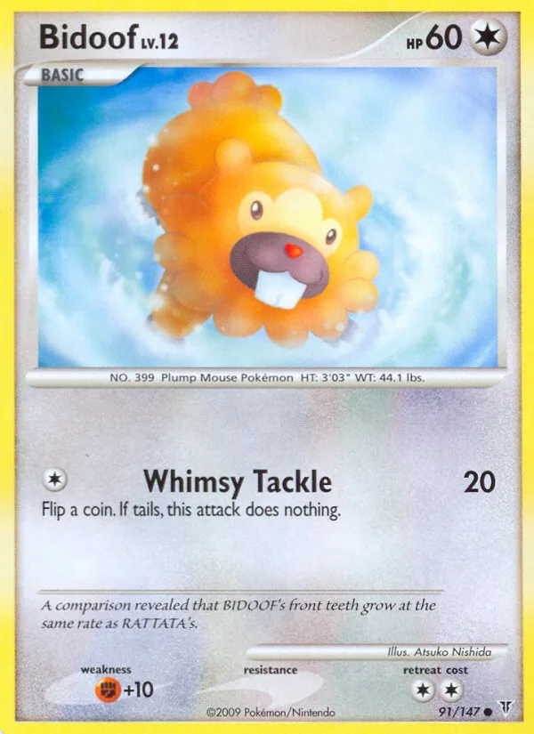 Bidoof · Supreme Victors 91/147