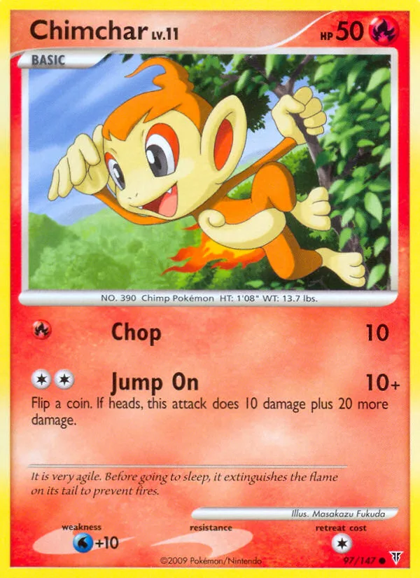 Chimchar · Supreme Victors 97/147