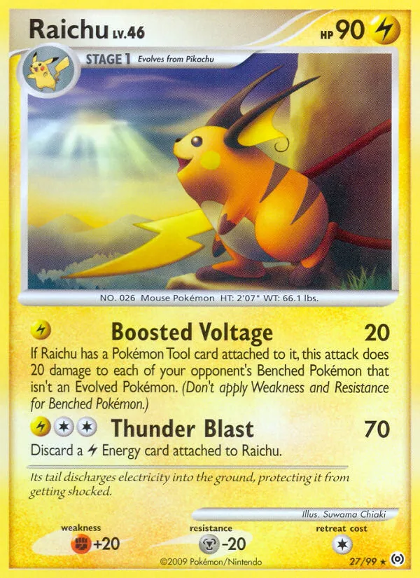 Raichu · Arceus 27/99