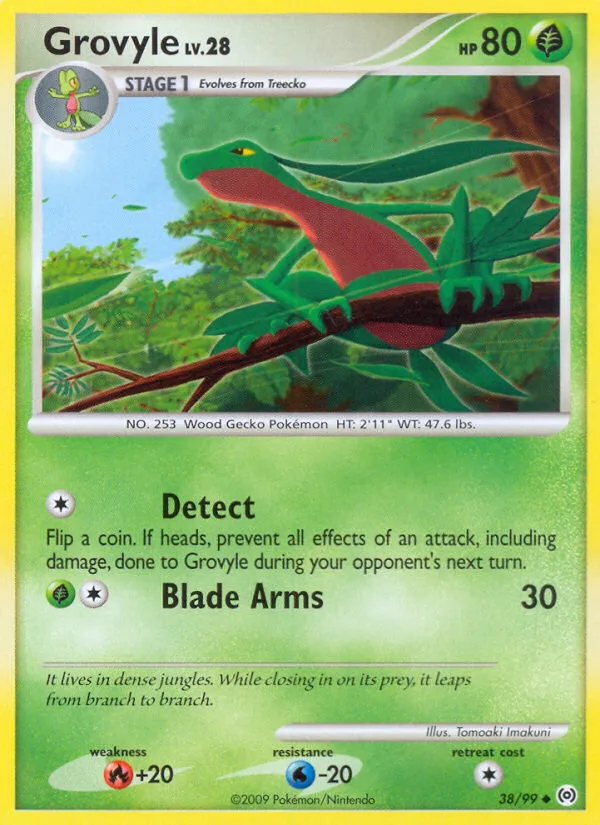 Grovyle · Arceus 38/99