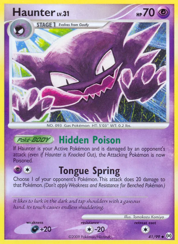 Haunter · Arceus 41/99