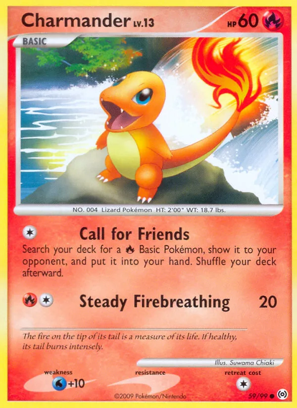 Charmander · Arceus 59/99
