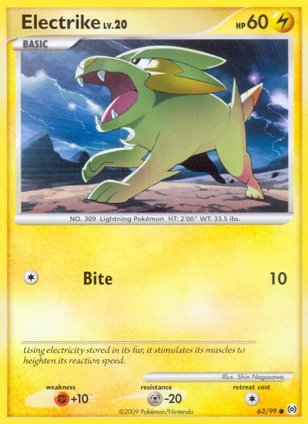 Electrike · Arceus 63/99
