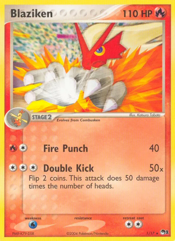 Blaziken · POP Series 1 1/17