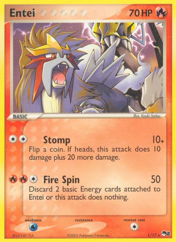 Entei · POP Series 2 1/17
