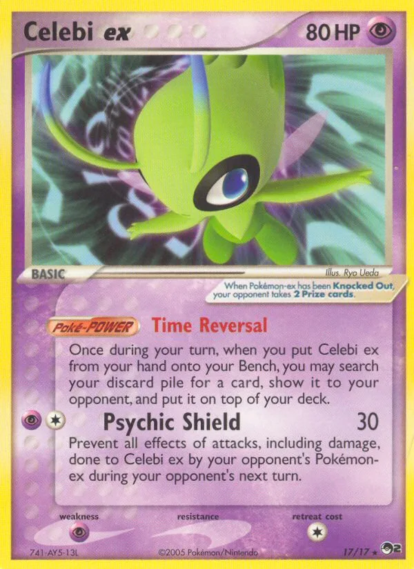 Celebi ex · POP Series 2 17/17
