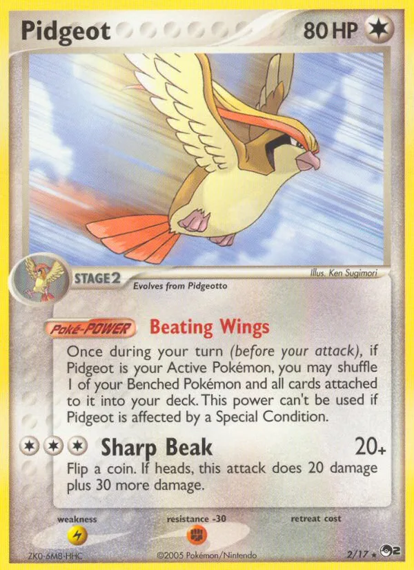 Pidgeot · POP Series 2 2/17
