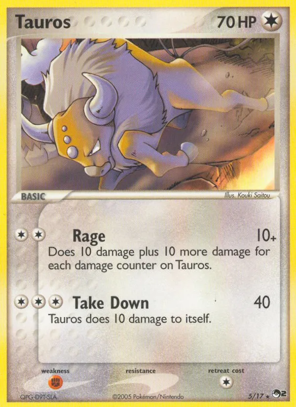 Tauros · POP Series 2 5/17