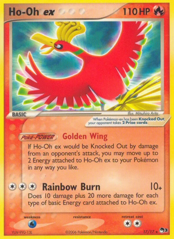 Ho-Oh ex · POP Series 3 17/17