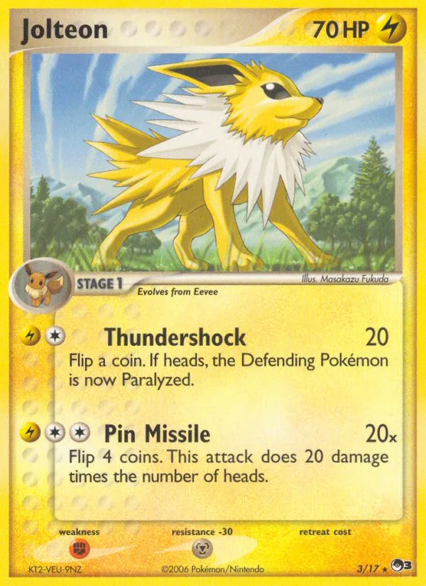 Jolteon · POP Series 3 3/17