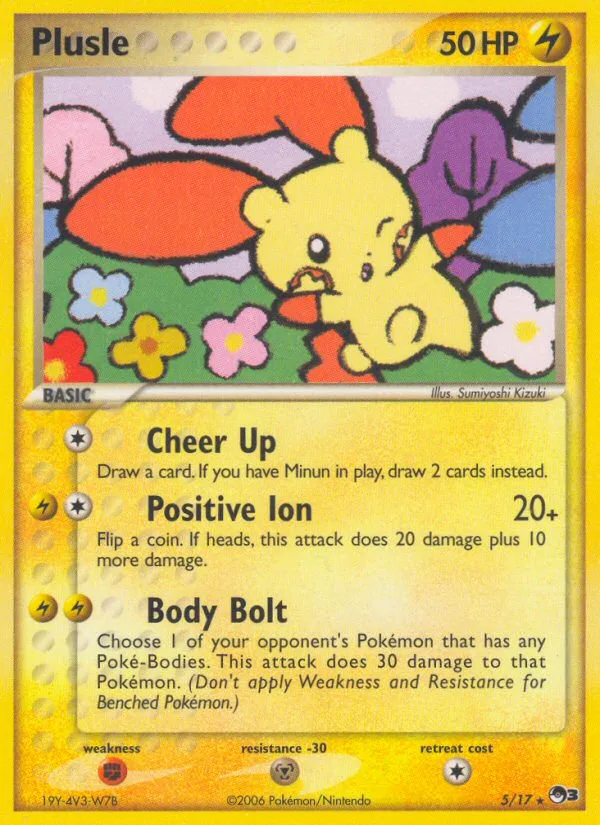 Plusle · POP Series 3 5/17