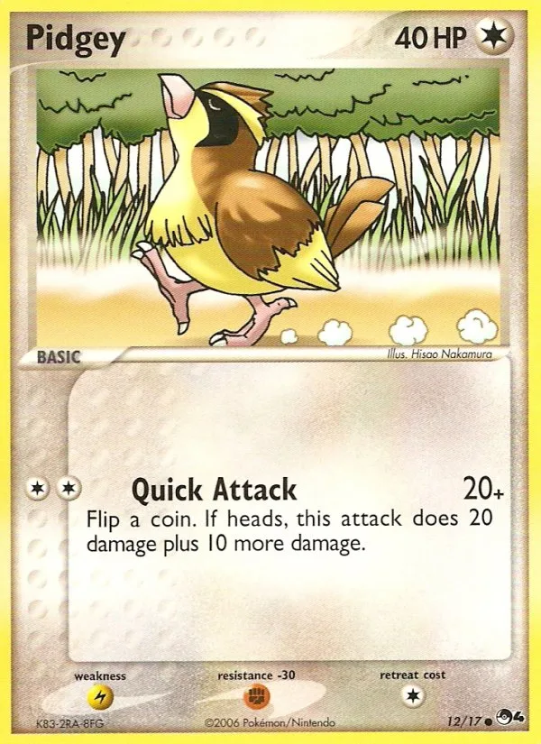 Pidgey · POP Series 4 12/17