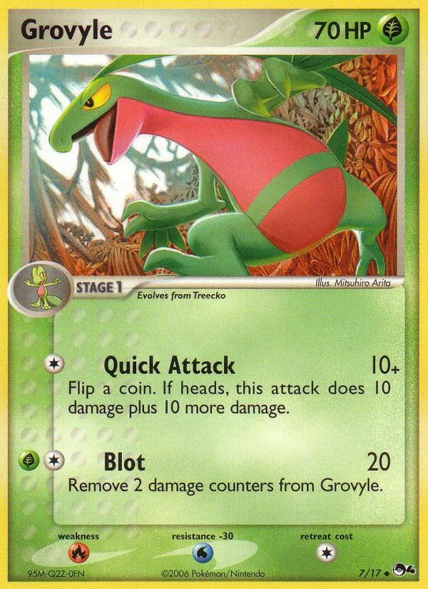 Grovyle · POP Series 4 7/17