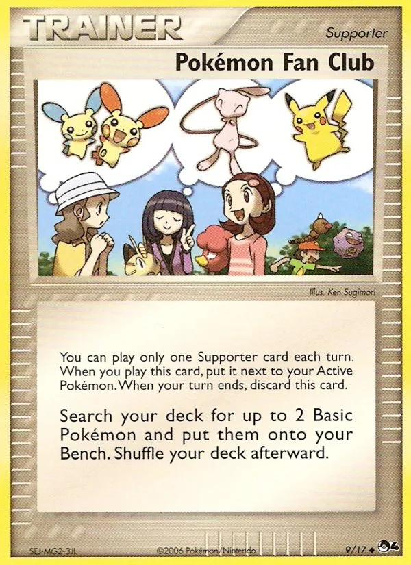 Pokémon Fan Club · POP Series 4 9/17