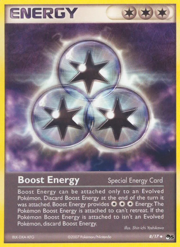 Boost Energy · POP Series 5 8/17