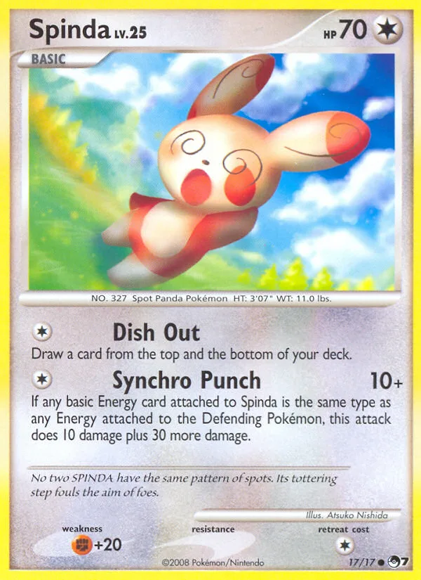 Spinda · POP Series 7 17/17