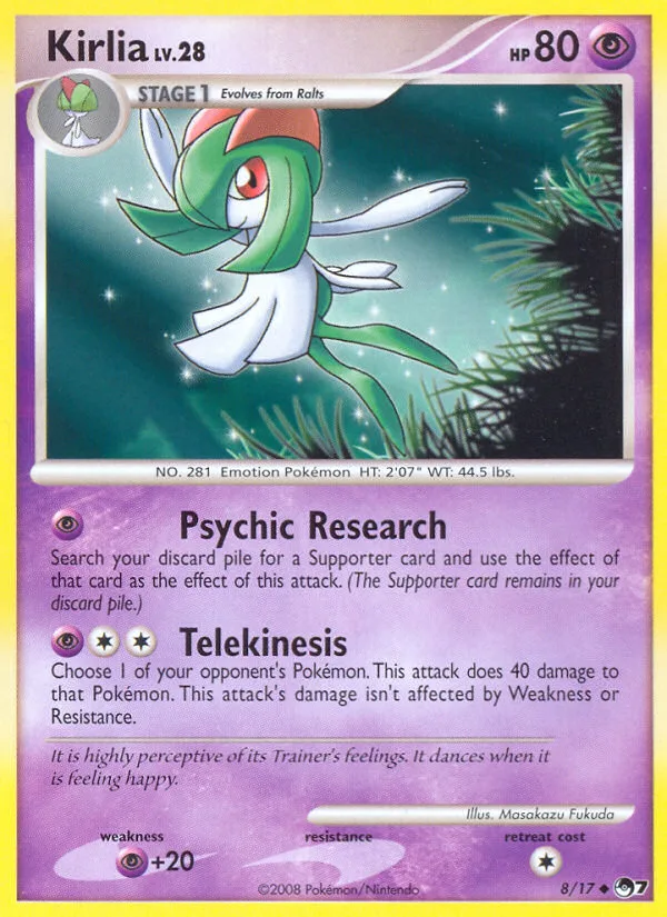 Kirlia · POP Series 7 8/17