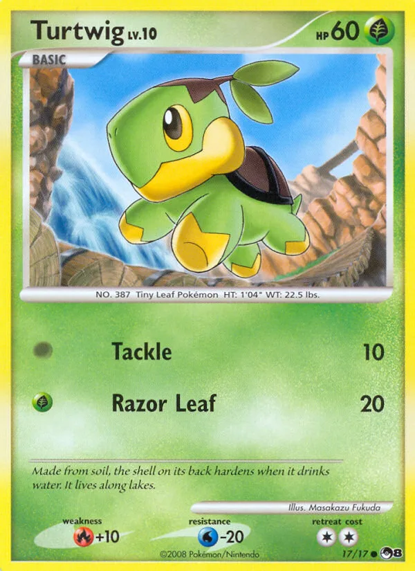 Turtwig · POP Series 8 17/17