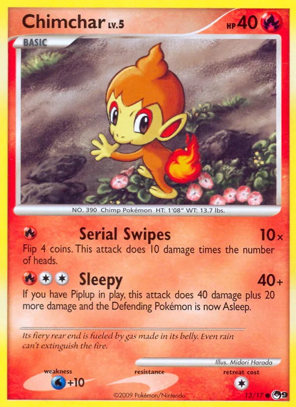 Chimchar · POP Series 9 13/17