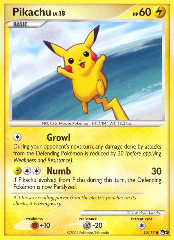 Pikachu · POP Series 9 15/17