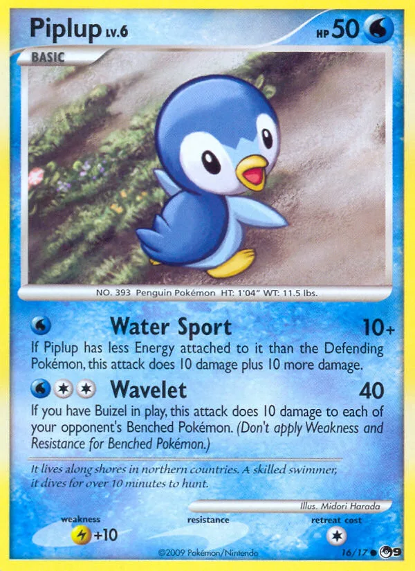 Piplup · POP Series 9 16/17