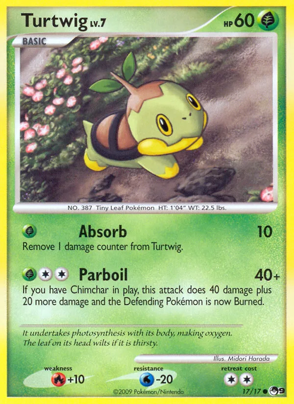Turtwig · POP Series 9 17/17