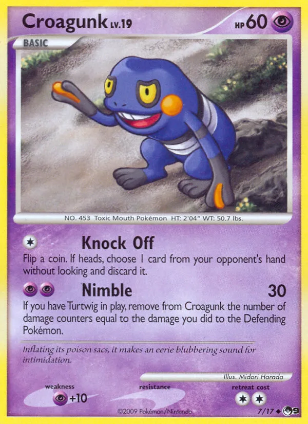 Croagunk · POP Series 9 7/17