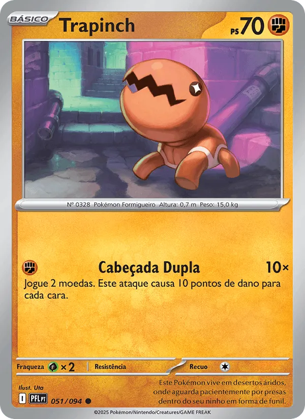 Trapinch · Fogo Fantasmagórico 051/94