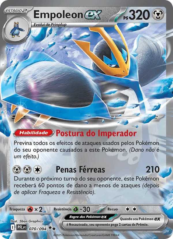 Empoleon ex · Fogo Fantasmagórico 070/94