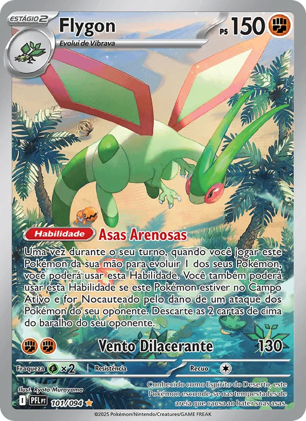 Flygon · Fogo Fantasmagórico 101/94