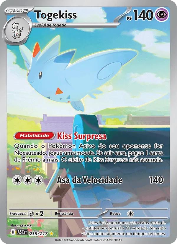Togekiss · Heróis Excelsos 235/217